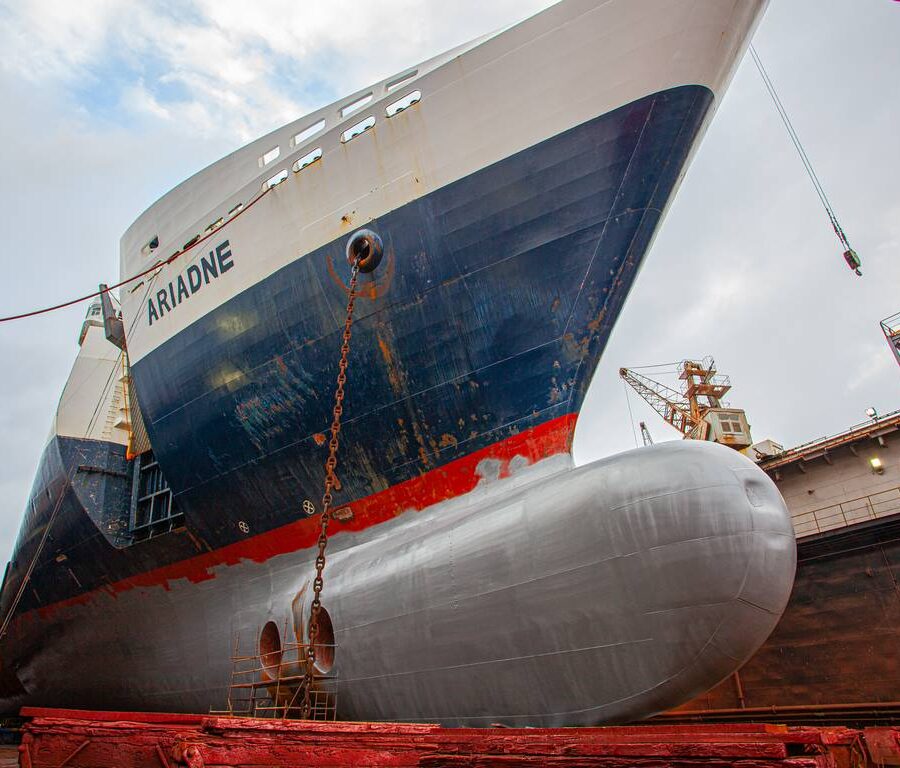 ARIADNE o RoPassenger Ship Complete Dry Docking