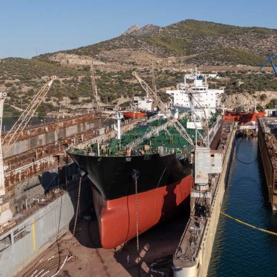 ARCTOS OilChemical Tanker Complete Dry Docking